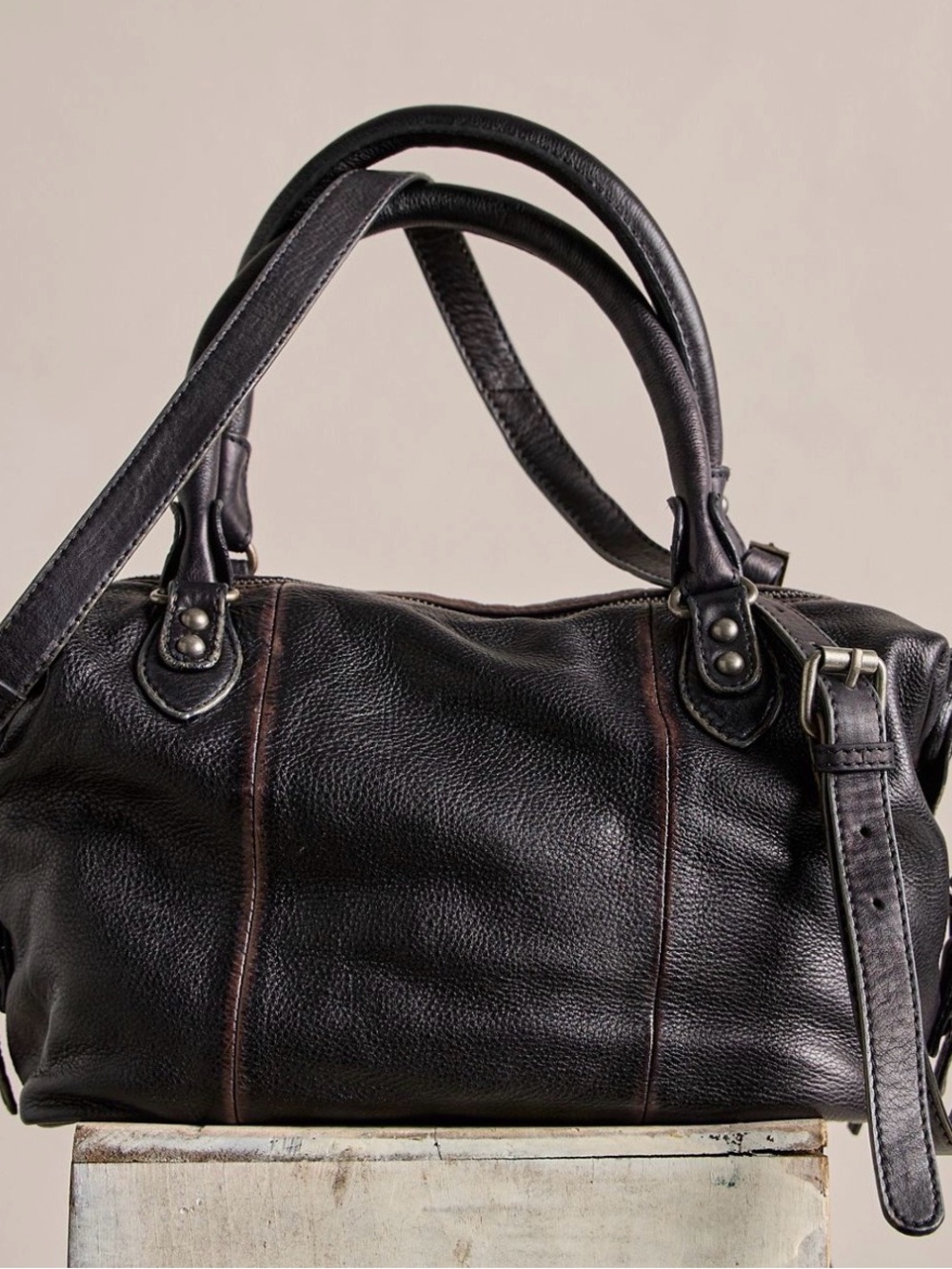 Free People We the Free Baby Emerson Tote Bag, Black NEW NWT - Picture 3 of 7